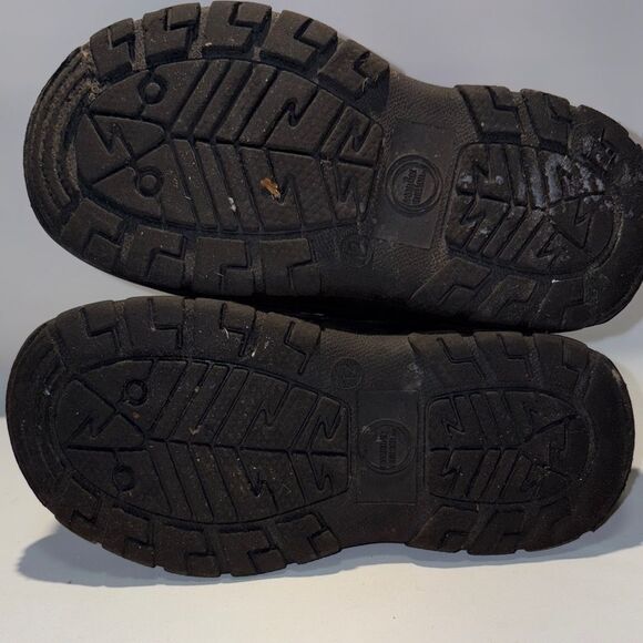 Wonder Nation Black Kids Snow Boots - Picture 5 of 7